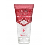 Интимный гель-смазка на водной основе Lubrimax Magic Strawberry - 75 мл. - ИнтелБИО - купить с доставкой в Коломне