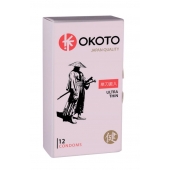 Тонкие презервативы OKOTO Ultra Thin - 12 шт. - Sitabella - купить с доставкой в Коломне
