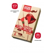 Презервативы Elasun Strawberry с аромато клубники - 10 шт. - Elasun - купить с доставкой в Коломне