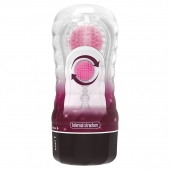 Прозрачный текстурированный мастурбатор Vacuum Cup Masturbator Black Hole - Baile - в Коломне купить с доставкой