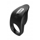 Черное эрекционное виброкольцо Vibro Lust Ring - MALESATION - в Коломне купить с доставкой