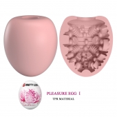 Розовый мастурбатор-яйцо Pleasure Egg I - Baile - в Коломне купить с доставкой