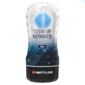 Прозрачный текстурированный мастурбатор Vacuum Cup Masturbator Planet - Baile - в Коломне купить с доставкой