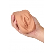 Маструбатор-вагина с вибрацией Soft   Wet Renata Realistic Tan Masturbator - Blush Novelties - в Коломне купить с доставкой