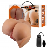 Карамельный мастурбатор-полуторс Emilia с вибрацией - Baile - в Коломне купить с доставкой