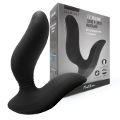 Черный вибромассажер простаты 3,5’’ Curve P-spot Massager - 12 см. - Erokay - в Коломне купить с доставкой