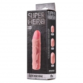 Фаллоудлинитель SUPER HERO Sex Machine - 15,5 см. - Lola Games - в Коломне купить с доставкой