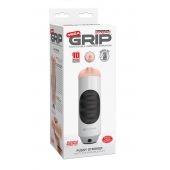 Мастурбатор-вагина Extreme Toyz Mega Grip Vibrating Stroker Mouth - Pipedream - в Коломне купить с доставкой