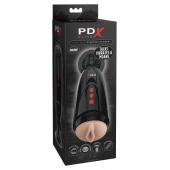 Мастурбатор-вагина с вибрацией Dirty Talk Starter Stroker - Pipedream - в Коломне купить с доставкой
