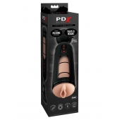 Мастурбатор-вагина с вибрацией Vibrating Mega Milker - Pipedream - в Коломне купить с доставкой