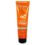 Гель с эффектом вибрации Lube Tube Vibe Low Sex On The Beach - 100 мл. - ORGIE - купить с доставкой в Коломне
