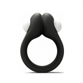 Черное эрекционное кольцо Zippy Vibrating Ring With Bullet - Adrien Lastic - в Коломне купить с доставкой
