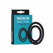 Черное двойное эрекционное кольцо Nexus Enduro Double - Nexus Range - в Коломне купить с доставкой