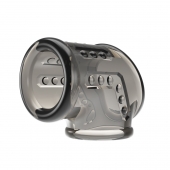 Дымчатая насадка на пенис и мошонку - Baile - в Коломне купить с доставкой