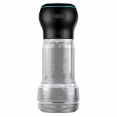 Набор PowerBlow   Feel Pocket Stroker Crystal: мастурбатор и интерактивная насадка - Kiiroo - в Коломне купить с доставкой
