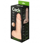 Телесный фаллоудлинитель с мошонкой Cock Next - 19 см. - LOVETOY (А-Полимер) - в Коломне купить с доставкой