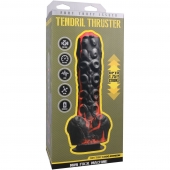 Черно-красная мини-машина на присоске Tendril Thruster - 21,6 см. - Doc Johnson - купить с доставкой в Коломне