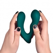 Темно-бирюзовый вибромассажер простаты Solstice X - Magic Motion - в Коломне купить с доставкой