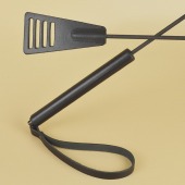 Черный кожаный стек «Сириус» - 60 см. - Sitabella - купить с доставкой в Коломне