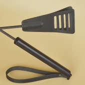 Черный кожаный стек «Сириус» - 60 см. - Sitabella - купить с доставкой в Коломне