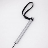 Черный стек с металлической ручкой - Crazy Handmade - купить с доставкой в Коломне