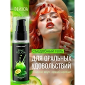 Съедобная смазка на водной основе с ароматом фейхоа - 60 гр. - Биоритм - купить с доставкой в Коломне