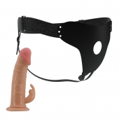 Телесный мужской страпон Mavis - Baile - купить с доставкой в Коломне