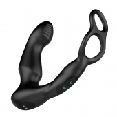 Черный двухмоторный массажер простаты Nexus Simul8 Wave Edition - Nexus Range - в Коломне купить с доставкой