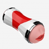 Двусторонний мастурбатор в колбе Power Grip Cup - вагина и ротик - Boys of Toys - в Коломне купить с доставкой