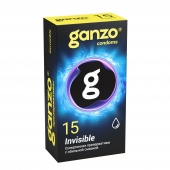 Супертонкие презервативы Ganzo Invisible - 15 шт. - Ganzo - купить с доставкой в Коломне