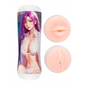Двусторонний мастурбатор аниме - ротик и вагина - Tokyo Style - в Коломне купить с доставкой