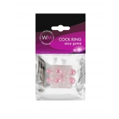 Прозрачная насадка на пенис с цветными шариками - Erowoman-Eroman - в Коломне купить с доставкой