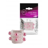 Прозрачная насадка на пенис с цветными шариками - Erowoman-Eroman - в Коломне купить с доставкой