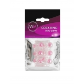 Прозрачная сквозная насадка на пенис с цветными шариками - Erowoman-Eroman - в Коломне купить с доставкой