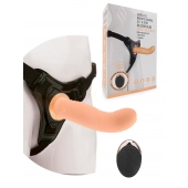 Женский вибрострапон со съемной насадкой и пультом ДУ - Erokay - купить с доставкой в Коломне