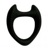Черное эрекционное кольцо с рожками Wooomy Toro M - Adrien Lastic - в Коломне купить с доставкой