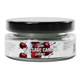 Массажная свеча «Спелая вишня» - 50 мл. - SGAN - купить с доставкой в Коломне