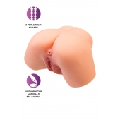 Телесный реалистичный мастурбатор-полуторс с 2 любовными входами - No Name - в Коломне купить с доставкой
