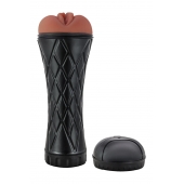 Коричневый мастурбатор-вагина Marly - Dream Toys - в Коломне купить с доставкой