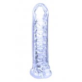 Прозрачная насадка-удлинитель Stretchy Touch - 18 см. - NMC - в Коломне купить с доставкой