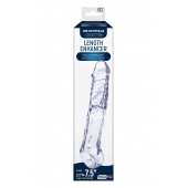 Прозрачная насадка-удлинитель Length Enhancer с подхватом - 22,3 см. - NMC - в Коломне купить с доставкой