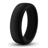 Черное эрекционное кольцо Silicone Go Pro Cock Ring - Blush Novelties - в Коломне купить с доставкой