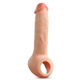 Телесная насадка-удлинитель Thrive 8.75 Inch Realistic Penis Extender Sleeve - 22,2 см. - Blush Novelties - в Коломне купить с доставкой