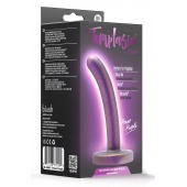 Фиолетовая насадка с гладкой поверхностью Surrender 4.75 Inch Beginner Pegging Dildo - 12 см. - Blush Novelties - купить с доставкой в Коломне
