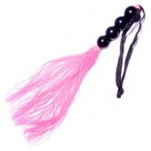 Розовая силиконовая плеть - 35,5 см. - Boys of Toys - купить с доставкой в Коломне