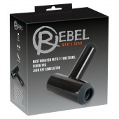 Черный мастурбатор с удобной ручкой Masturbator with 2 Functions - Orion - в Коломне купить с доставкой