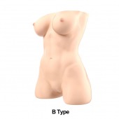 Телесный мастурбатор-торс Jessica B - Naked Factory - в Коломне купить с доставкой