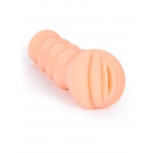 Телесный мастурбатор-вагина с эрекционными кольцами в комплекте - Sexy Girl - в Коломне купить с доставкой