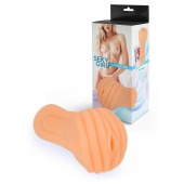 Эластичный мастурбатор в виде вагины телесного цвета - Sexy Girl - в Коломне купить с доставкой