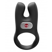 Черное эрекционное виброкольцо Nos - Fun Factory - в Коломне купить с доставкой